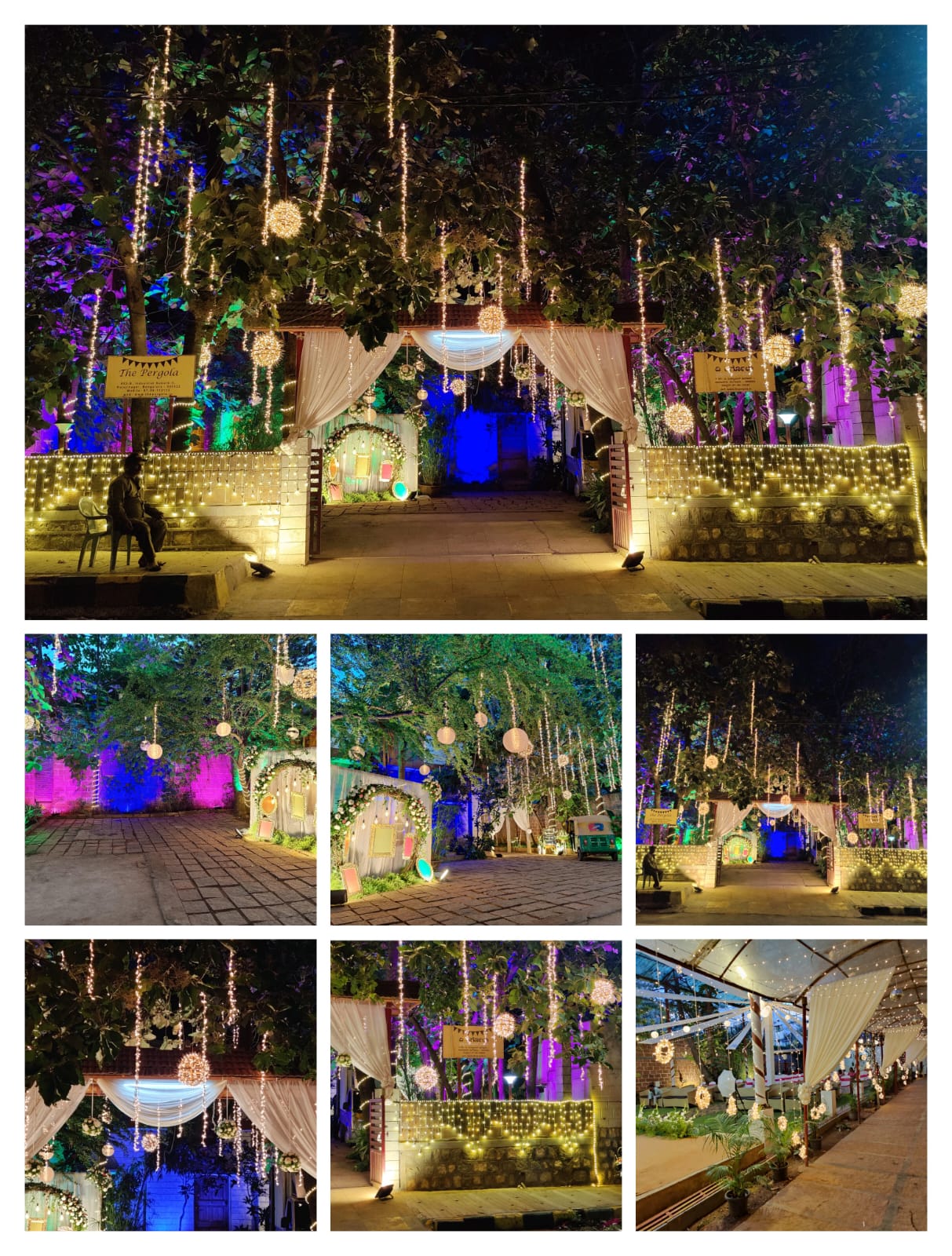 Premium rooftop corporate event setup at Pergola.